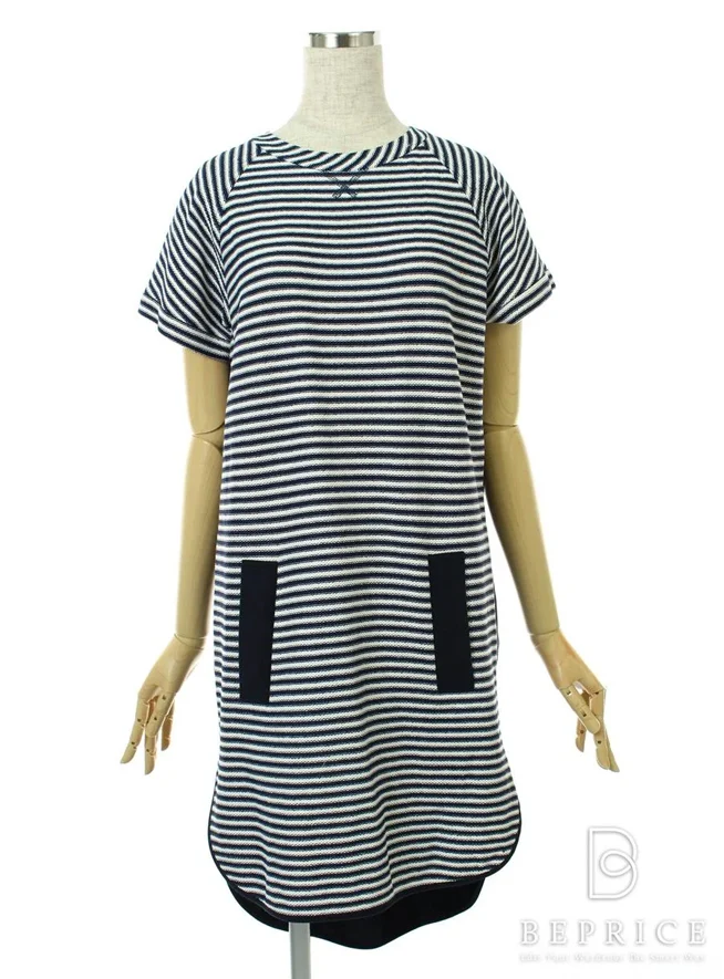フォクシーニューヨーク ワンピース Navy Stripe Combo Dress Collection買取実績 | 大阪市西区
