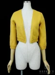 フォクシーニューヨークカーディガン 2012年 ボレロ エンジェルマカロン 29646 イエローの参考買取価格