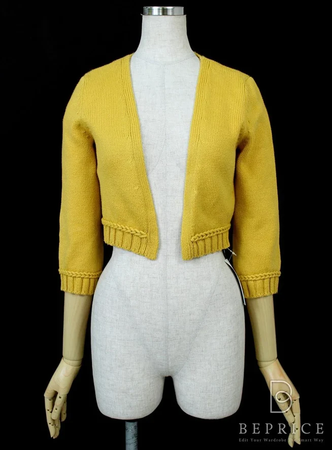 フォクシーニューヨーク カーディガン 2012年 ボレロ エンジェルマカロン 29646 イエロー買取実績 | 名古屋市天白区