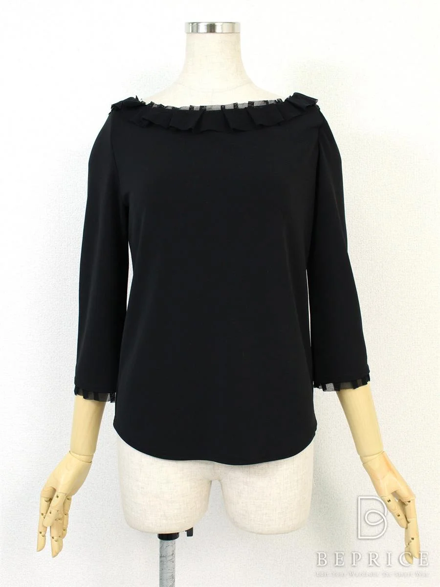 フォクシーニューヨーク カットソー 2012年 トップス マドモワゼルブーケ 29522 ブラック買取実績 | 名古屋市天白区