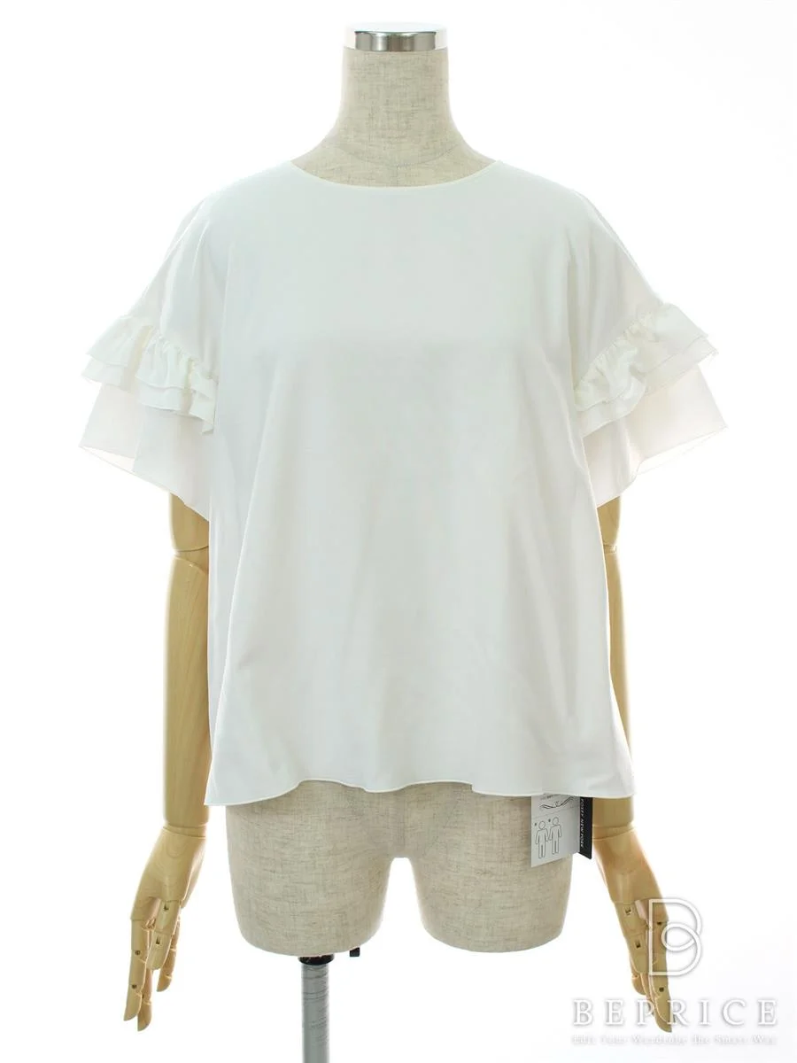 フォクシーニューヨーク シャツ ブラウス トップス Blouse Ruffle Trim Sleeve Tee 37025買取参考価格 | 福岡市西区