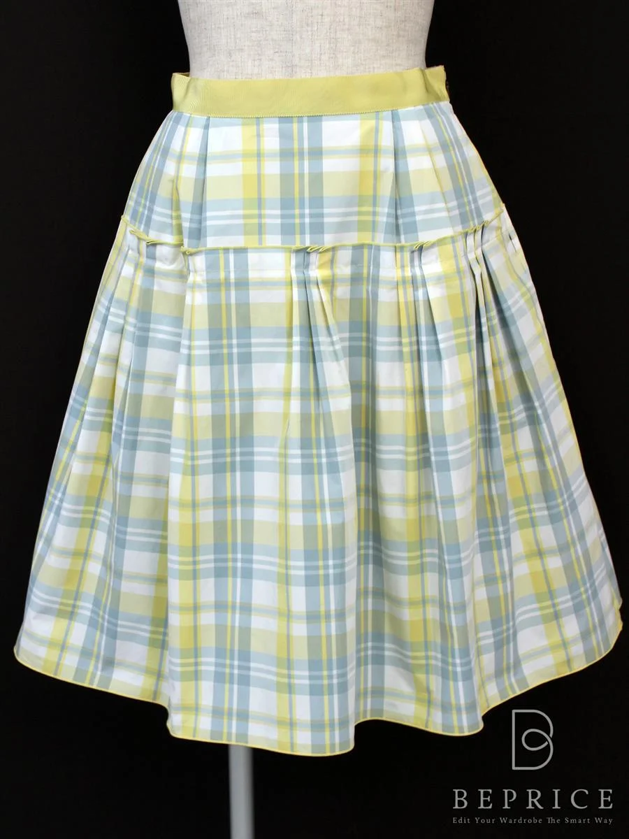 フォクシーニューヨーク 2012年 スカート フレンチ アンティークチェック 30028 イエロー買取実績 | 和歌山県和歌山市