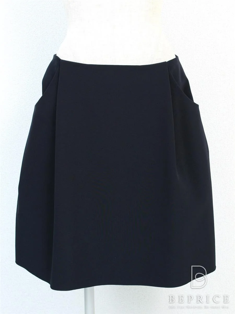 フォクシーニューヨーク 2015年 スカート イリプスフレアー 32461 ネイビー買取実績 | 埼玉県川口市