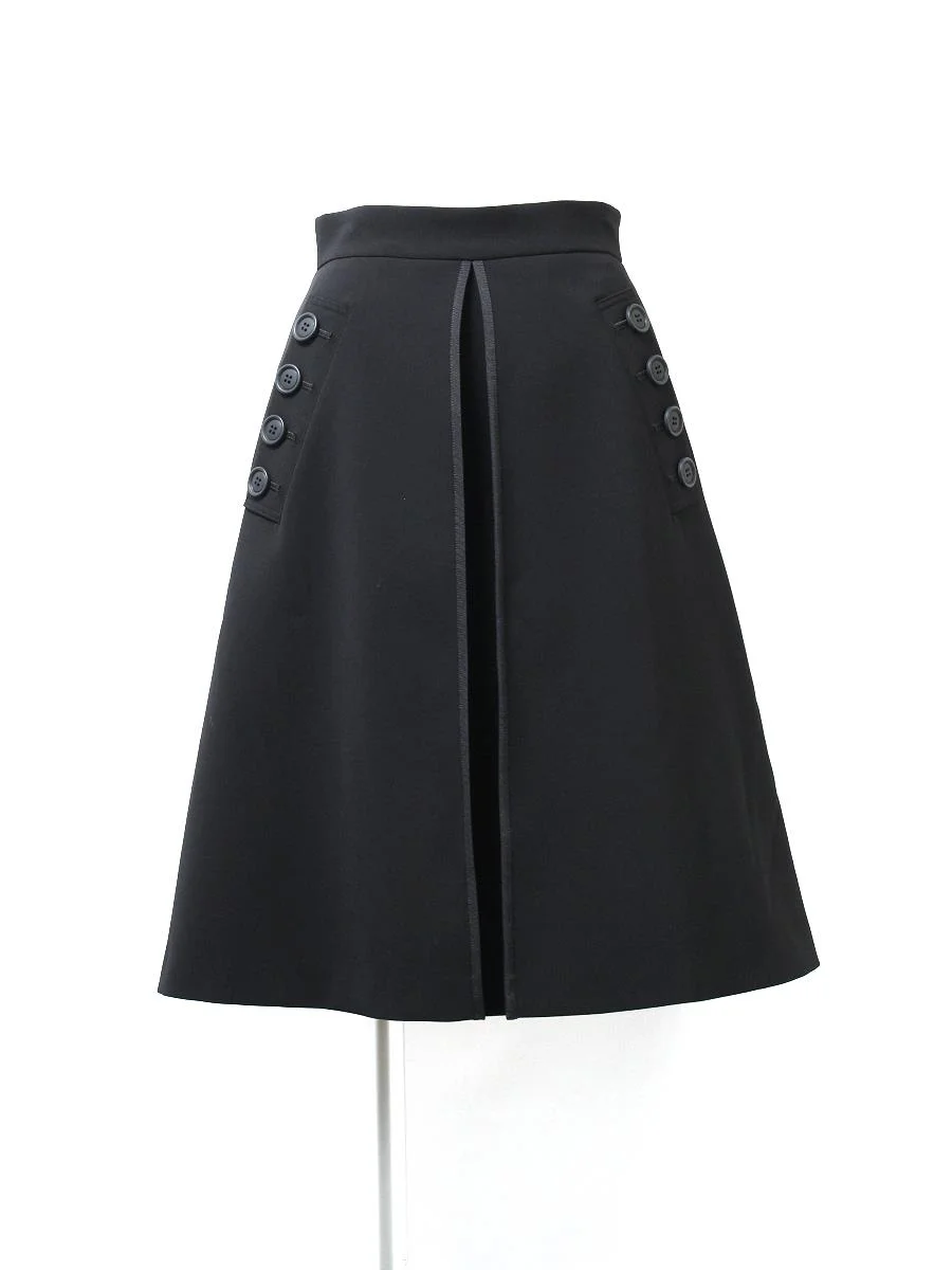 フォクシーニューヨーク スカート Stretch Suiting Skirt With
