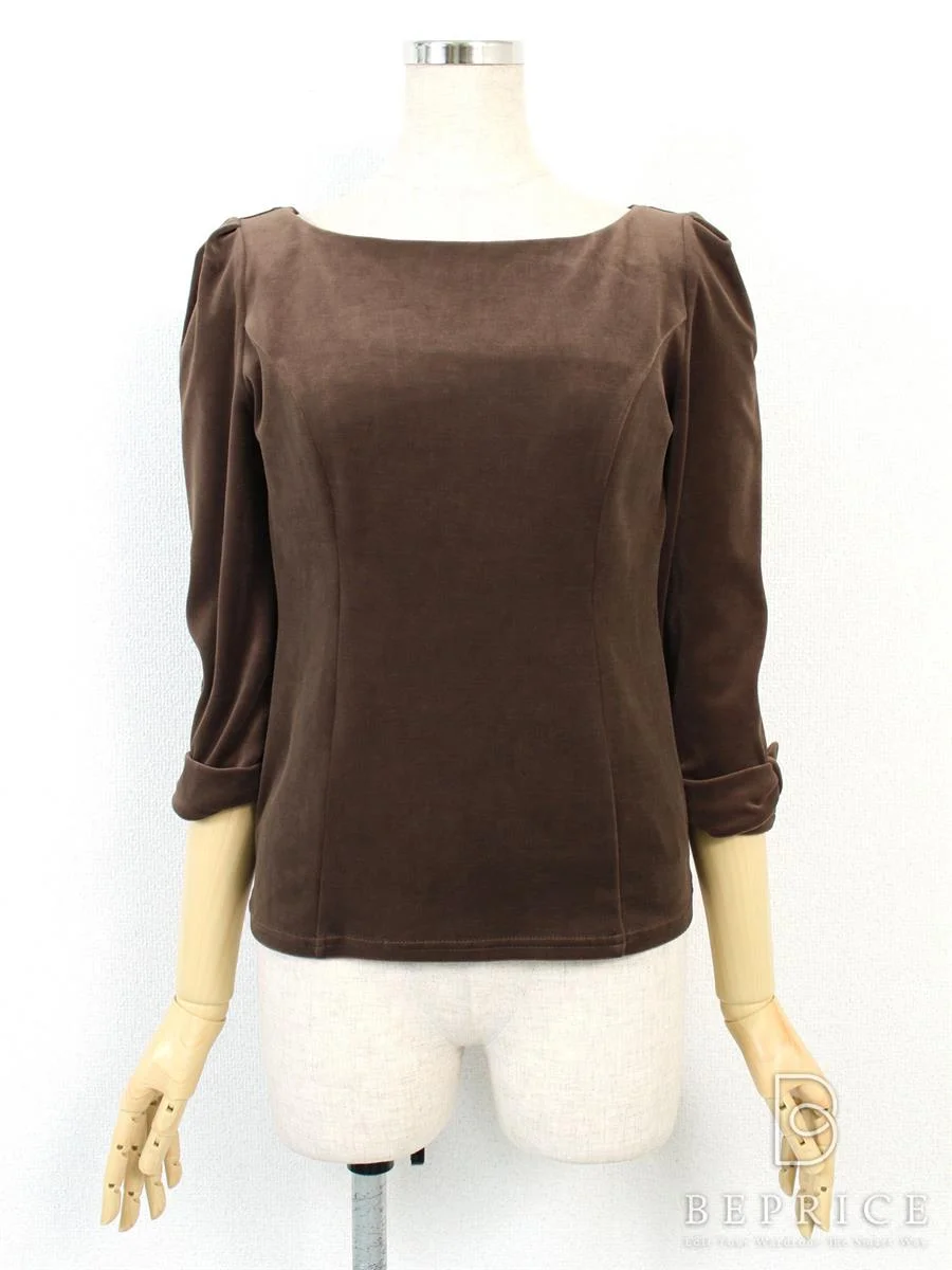 デイジーリンforフォクシー カットソー 2012年 トップス Charlotte ベロア 30578 ブラウン買取実績 | 名古屋市天白区