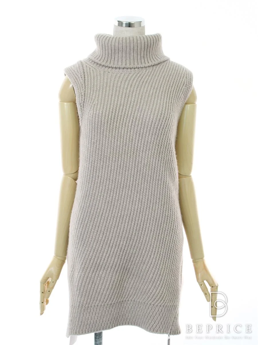 デイジーリンforフォクシー ニット 2016年 トップス Sleeveless Turtleneck Sweater 36542 ベージュ買取参考価格 | 東京都港区