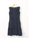 ルネ(Rene)ワンピース ノースリーブ ストライプ リボンの参考買取価格