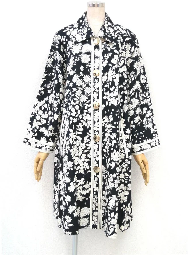 レオナール 花柄シルクロングコート買取参考価格 | 大阪市中央区