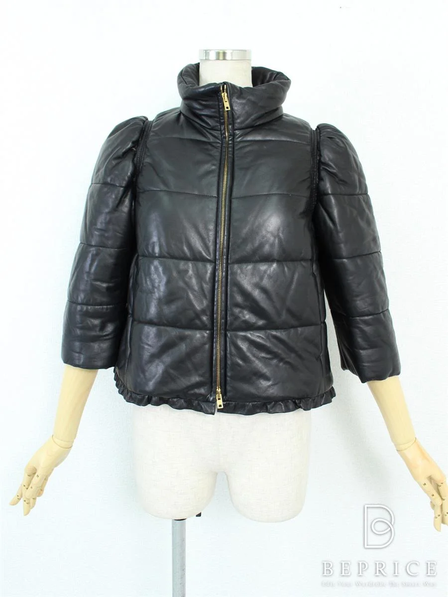 ミュウミュウ ジャケット ラムレザー 中綿ダウン買取参考価格 | 大阪市阿倍野区