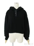 アディアムニット セーター トップス Light Gray Chuncky Knitted Hoodie 36530の参考買取価格