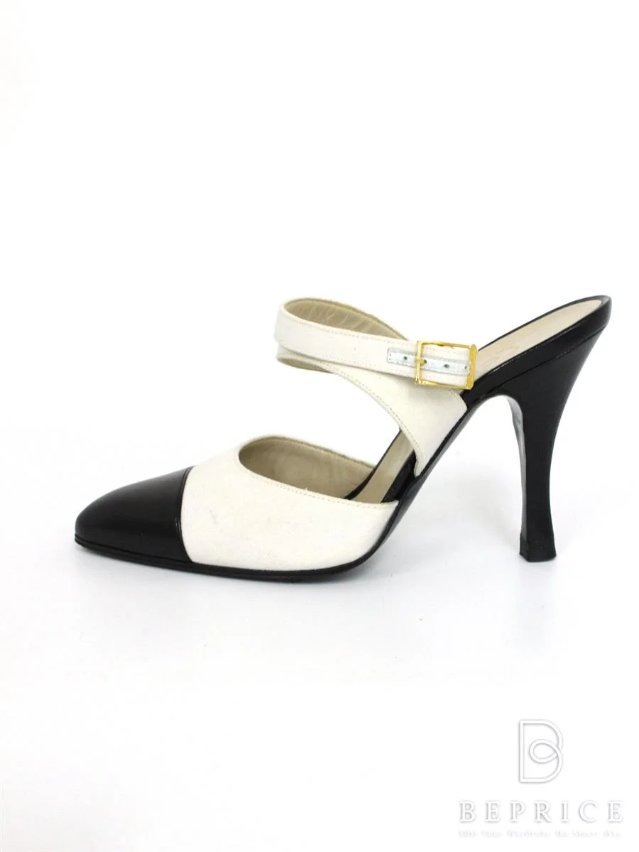 シャネル パンプス ストラップ ツートンカラー買取参考価格 | 東京都八王子市