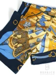 エルメスカレ90 soleil de soie シルクの太陽の参考買取価格