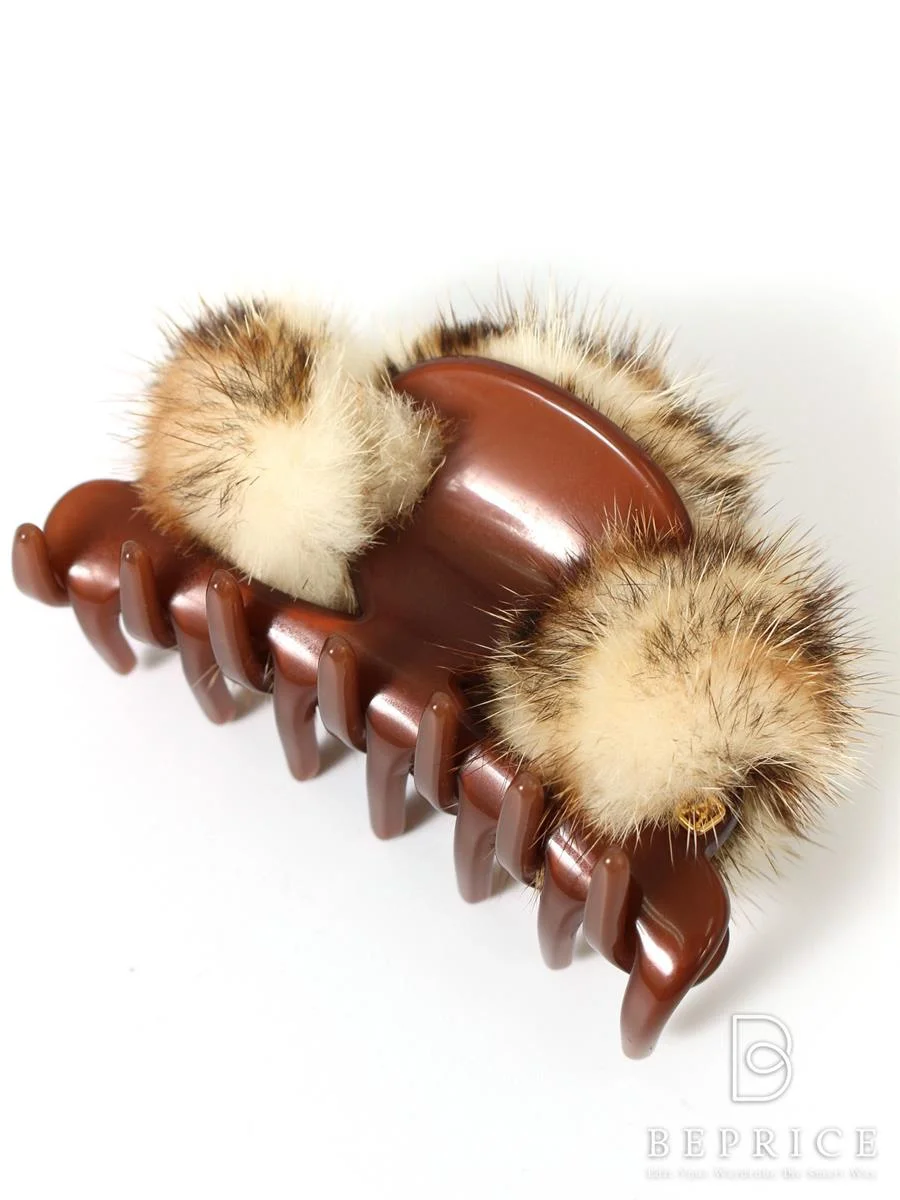 アレクサンドルドゥパリ バレッタ ヘアクリップ ミンクファー買取参考価格 | 神戸市東灘区