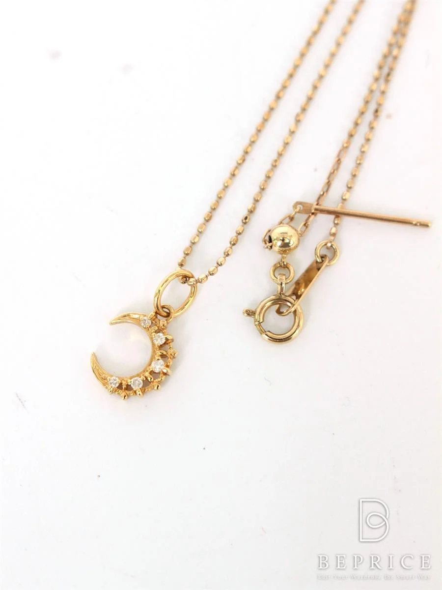 アガット ネックレス K10 ムーン ゴールド買取参考価格 | 大阪府茨木市