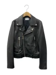 アッパーハイツTHE RIDERS 174LL501 ライダースジャケット 2 ブラック ラムレザー ダブルの参考買取価格