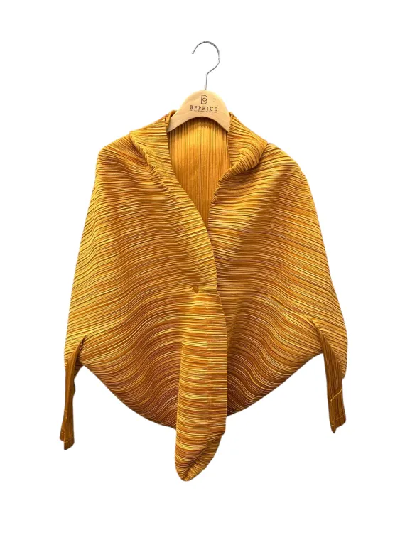 最終値下げ‼️ISSEY MIYAKE プリーツプリーズ ポロシャツ オレンジ PLEATS PLEASE ISSEY MIYAKE - プリーツプリーズ 裏地メッシュ