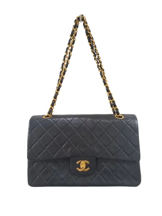 シャネル マトラッセ 25 ダブルフラップ ショルダーバッグ CHANEL マトラッセ 25 ダブルフラップダブルチェーン 2000年頃