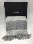 シャネルストール カシミヤ混 グレーの参考買取価格