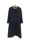 ルネ(Rene)5446110 ワンピース 36 ブラック ウイング ラインストーンボタンの参考買取価格