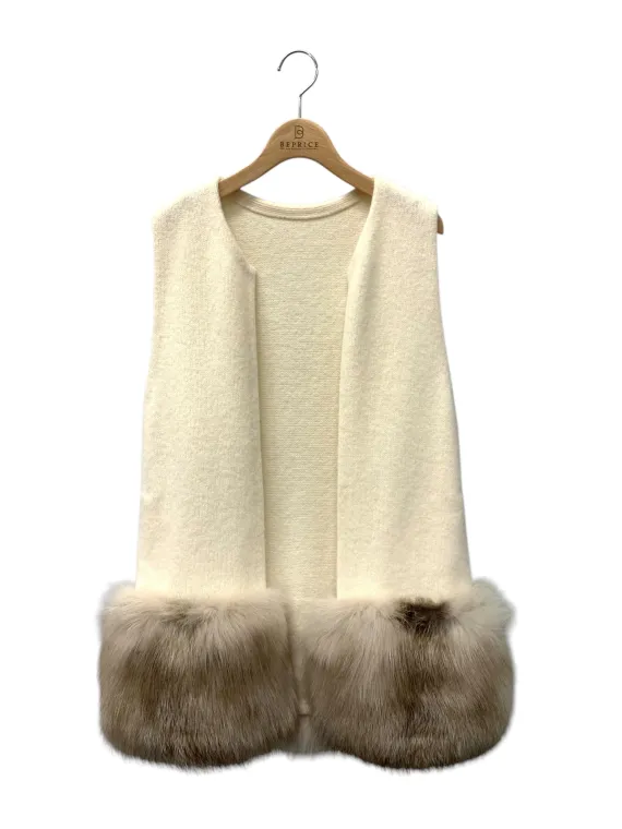 フォクシーブティック Gilet Snow Mist 36299 ベスト F ホワイト フォックスファー買取参考価格 | 福岡県小郡市