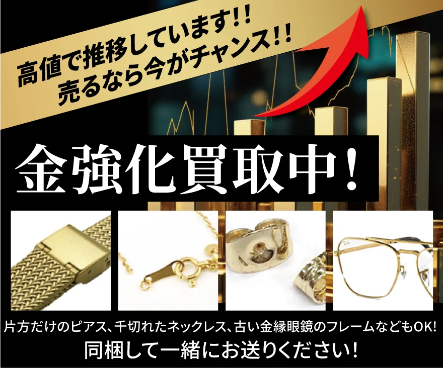 金買取強化中