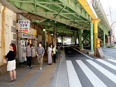 電車でのアクセス経路1