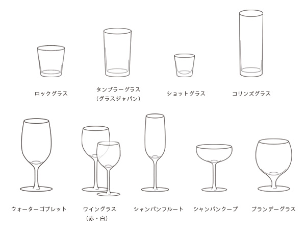 Baccarat ブラーヴァ  グラスジャパン  ペア トールグラス