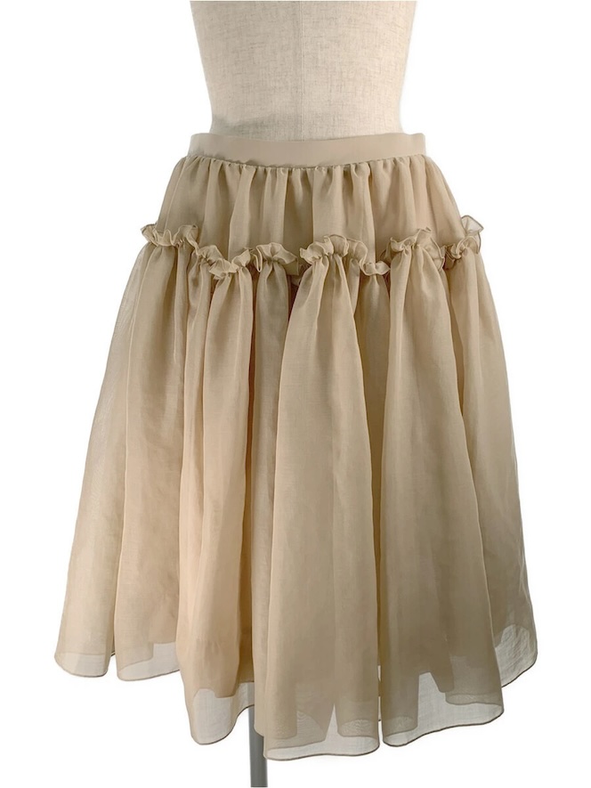 スカート Parfait Skirt 06825 2023年 ベージュ