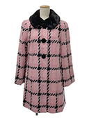 コート Pink x Black Coat 819528 2018年ピンク