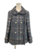 コート Needle-punch Check Coat 819529 2018年グリーン