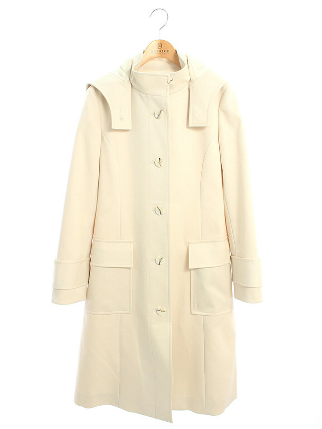 コート 40530 Coat Minimal Elegance 2020年 ホワイト