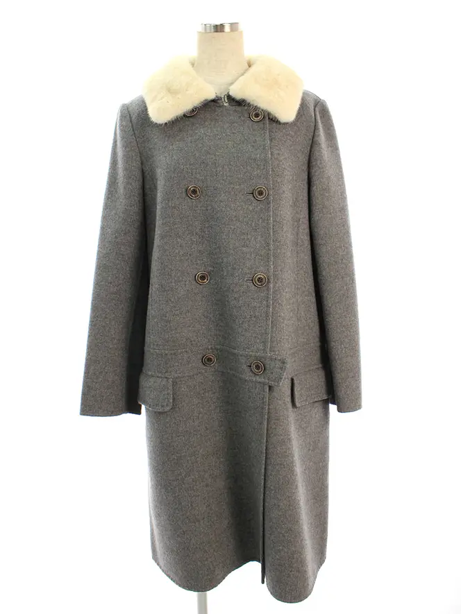 コート 33588 Coat White Snow ミンク カシミヤ 2014年 ホワイト