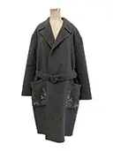 コート Coat Flower Frame 39968 2019年 チャコール