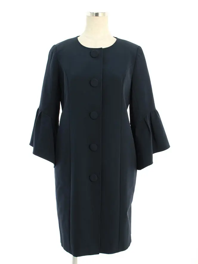 ルネ コート Coat フレアスリーブ スプリング 6818070 2018年 ネイビー 