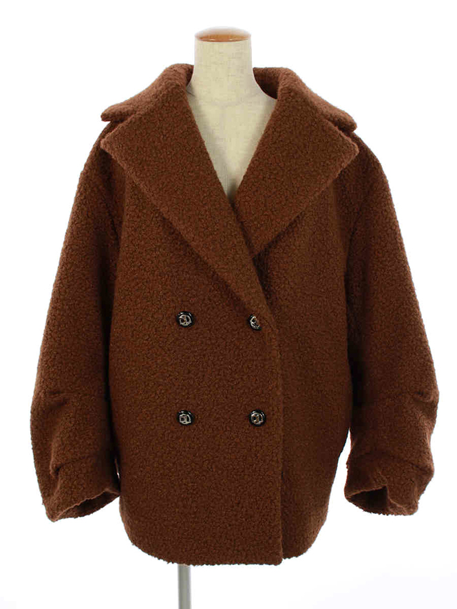 コート Half Coat “Fondant Chocolat” 06358 2021年 ブラウン