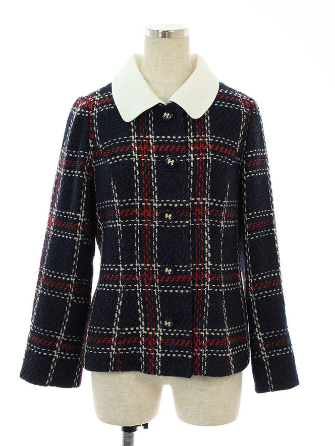 ジャケット Trad Check Jacket 814530 2018年レッド・ホワイト