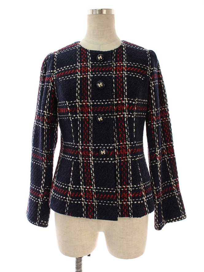 ジャケット Trad Check Jacket 814530 2018年レッド/ホワイト