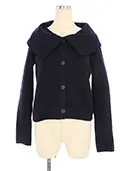 ジャケット 37063 Flora knit Cardigan 2017年 ネイビー