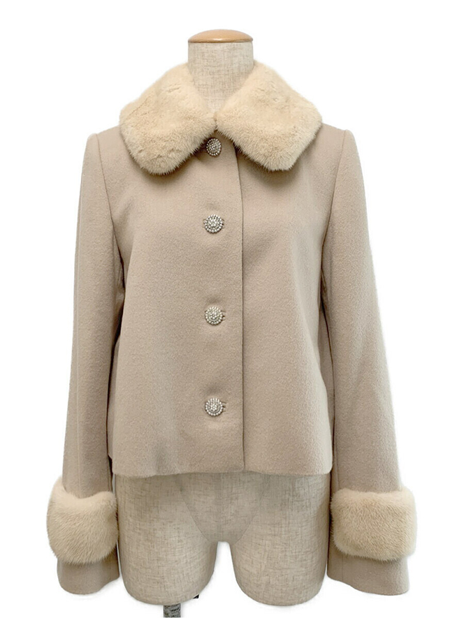 ジャケット Jacket Mink Jewel 41445 2020年 ベージュ