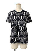 Tシャツ カットソー 22AW T-shirt droit imprimé Promenade du Matin 2H4618DB 2022年 ブラック