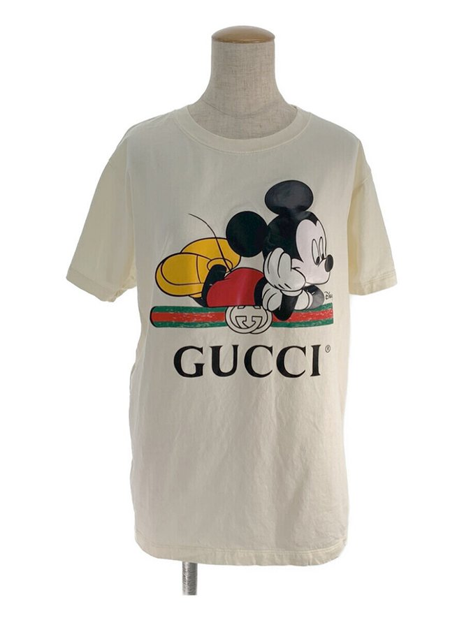 Tシャツ カットソー 20SS ディズニー ミッキーマウス オーバーサイズTシャツ 2020年 アイボリー