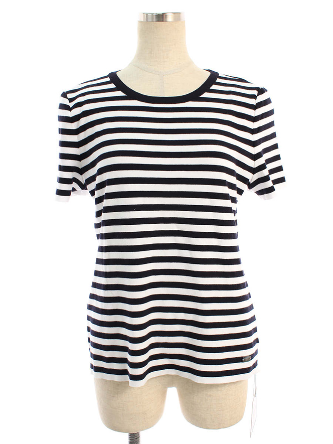 Tシャツ カットソー 06135 Deauville Stripe 2019年 ブラック