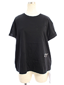 Tシャツ カットソー 40701 T-Shirt Contrail.R 2020年 ブラック