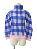 Tシャツ カットソー GINGHAM CHECK TOP MI31FJ631 2023年 ピンク