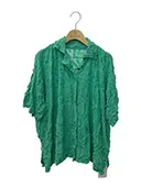 Tシャツ カットソー GEOMETRIC FARM PILE MERINGUE MI34JJ402 2023年 グリーン