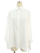 シャツ ブラウス 39119 Blouse Cool White 2018年 ホワイト