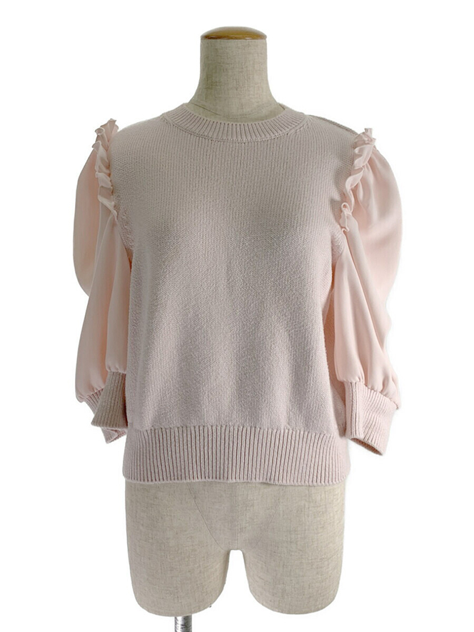 ニット セーター TULIP SWEATER 41927 2021年 ピンク