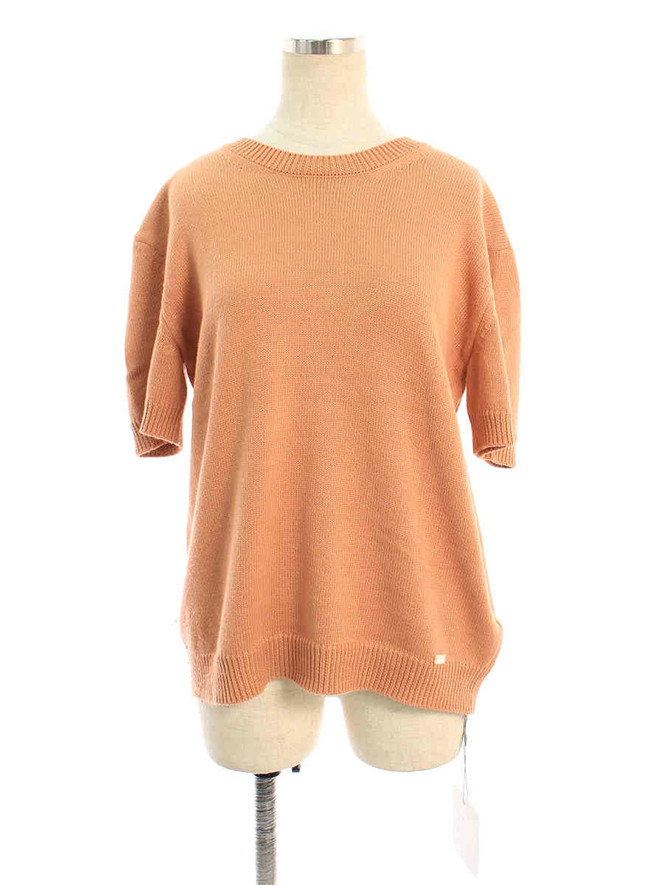 ニット セーター 06199 French Tone Knit 2020年 シャンパンアプリコット