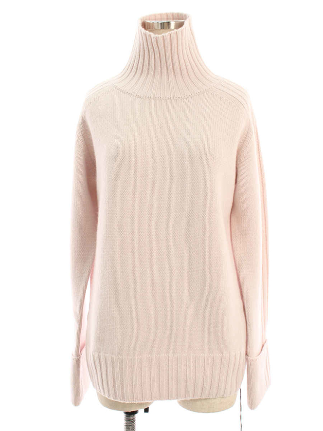 ニット セーター 39891 Knit Top Raglan Turtleneck 2019年 ベビーピンク