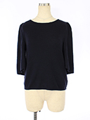 ニット セーター 41363 KNIT TOP CRESCENT 2020年 ネイビー